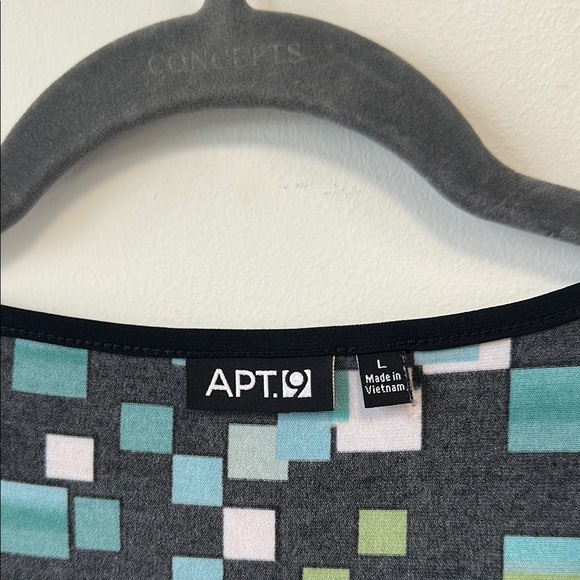 Apt. 9 Sz Large Geometric Print Dress - Picture 4 of 6